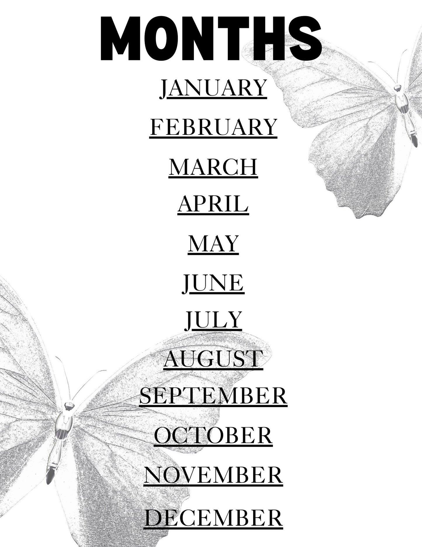12 Month Business Planner